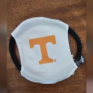 Little Earth White and Black DISC Dog TOY Tennessee Volunteers